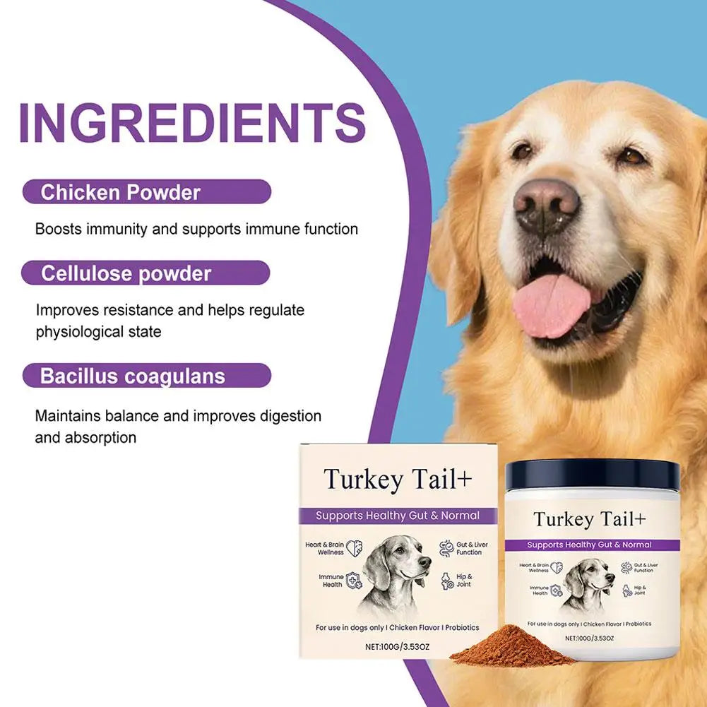 Dog Probiotic Gut Health Powder 100g | Digestion & Immunity