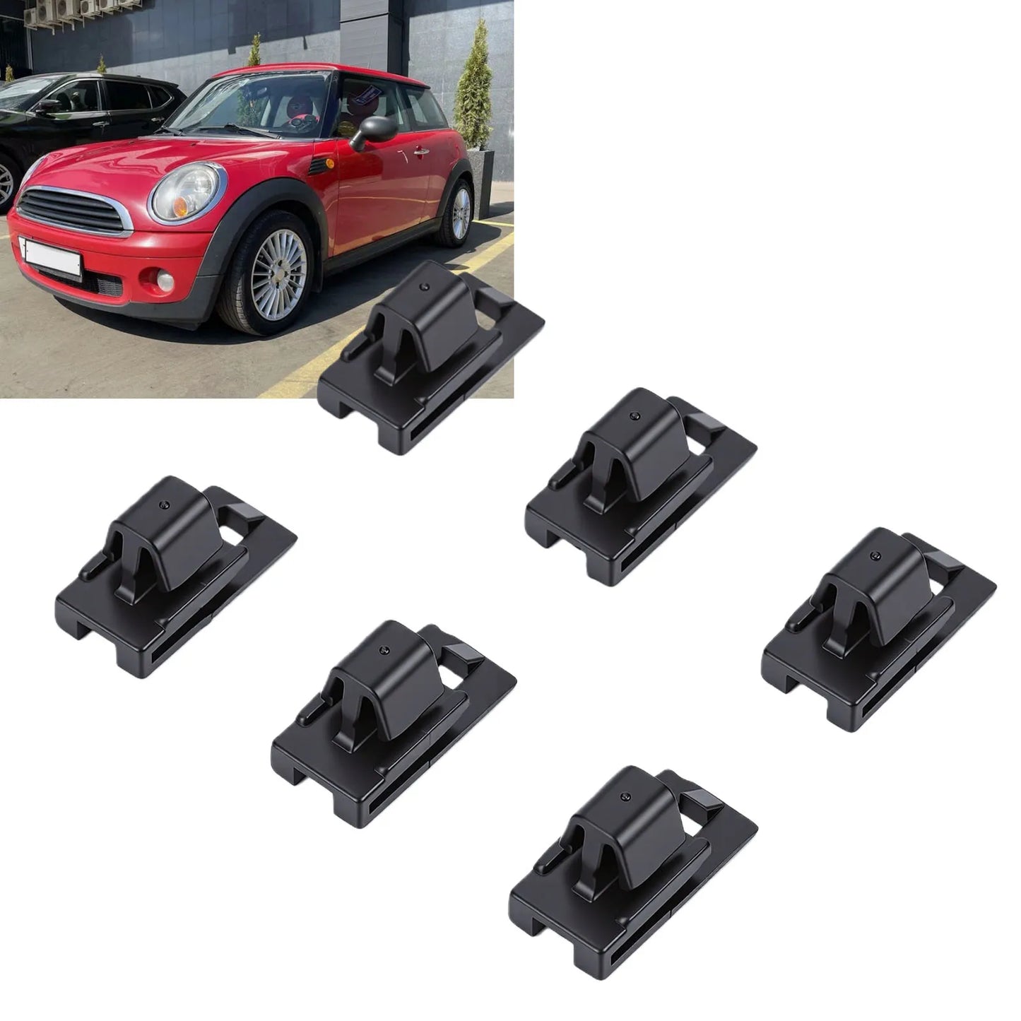 MINI R55 R56 R57 R58 R59 Front Grille Clips 6-Pack | 51132754667