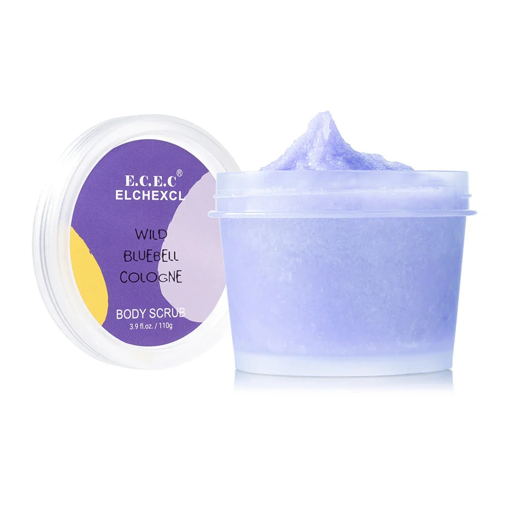 Amino Acid Blue Sugar Body Scrub – Exfoliating & Hydrating