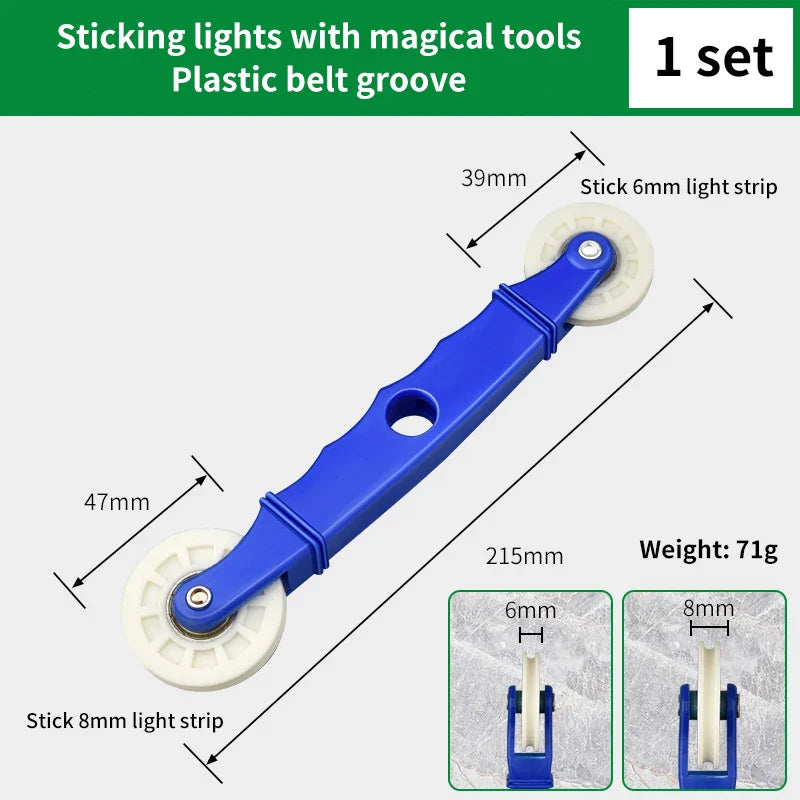 Double-Head Window Screen Installation Roller Repair Tool