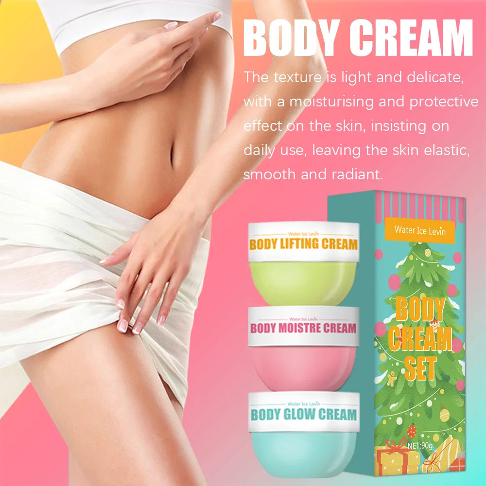 3-Piece Body Firming & Glow Skin Care Cream Set Body Firming Cream Set Peaceful Pleasures Health and Wellness