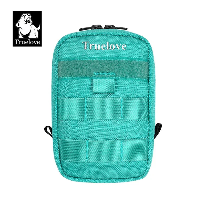 Truelove Oxford Fabric Dog Harness Saddle Bag for Hiking | TLB3012 Peaceful Pleasures Health and Wellness Pool Blue