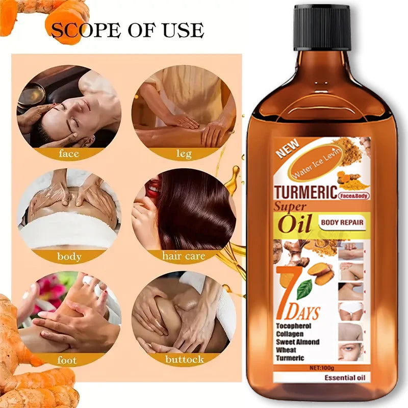 Turmeric Brightening Face Cream – Moisturizing Skin Oil 100g
