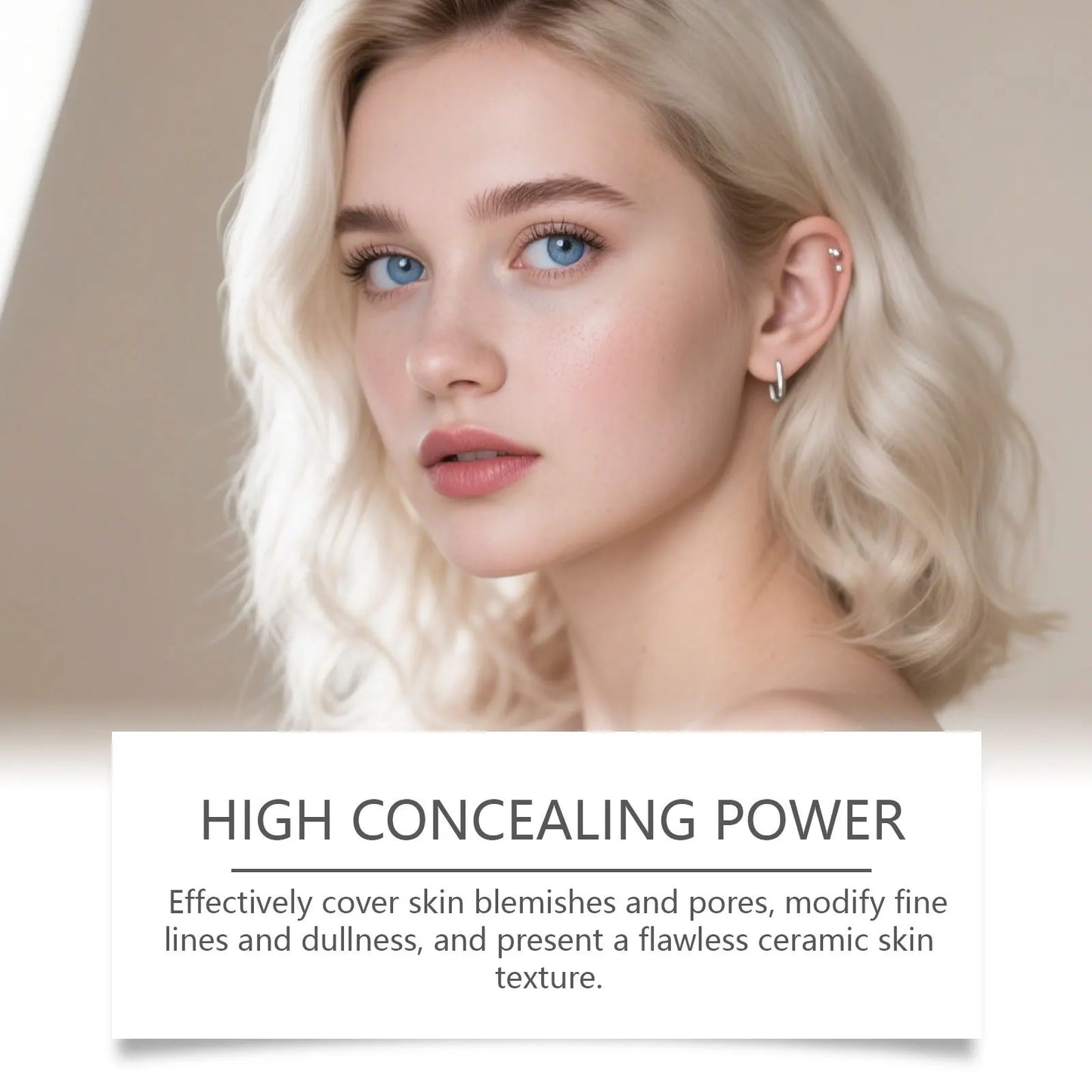 2-in-1 Color-Changing Foundation Stick & Concealer | Matte
