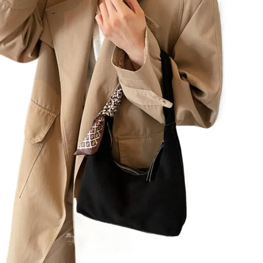 Retro PU Leather Hobo Shoulder Bag with Silk Scarf | Women Hobo Shoulder Bag Oasis Select
