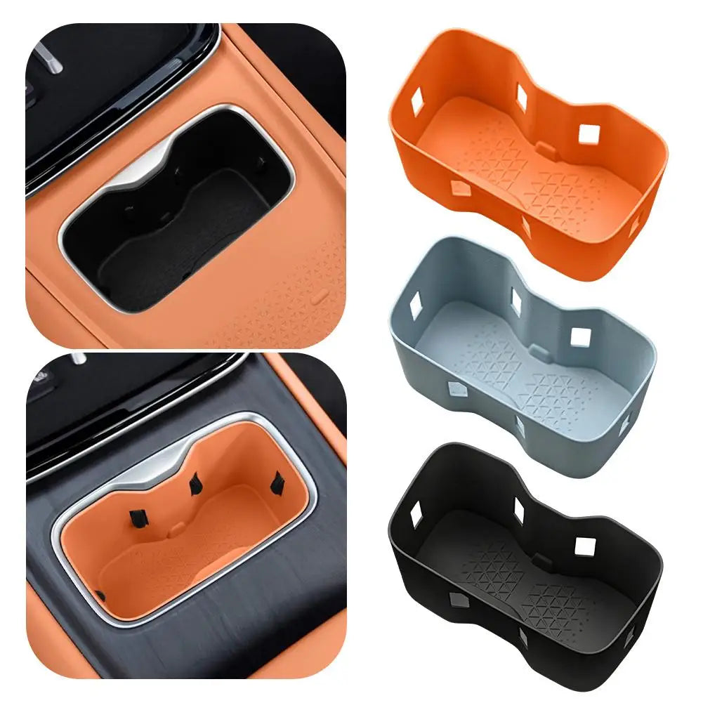 For Changan Deepal S05 Car Central Control Wireless Charging Silicone Pad Central Storage Dustproof Mat Organizer Acccessories Peaceful Pleasures Health and Wellness