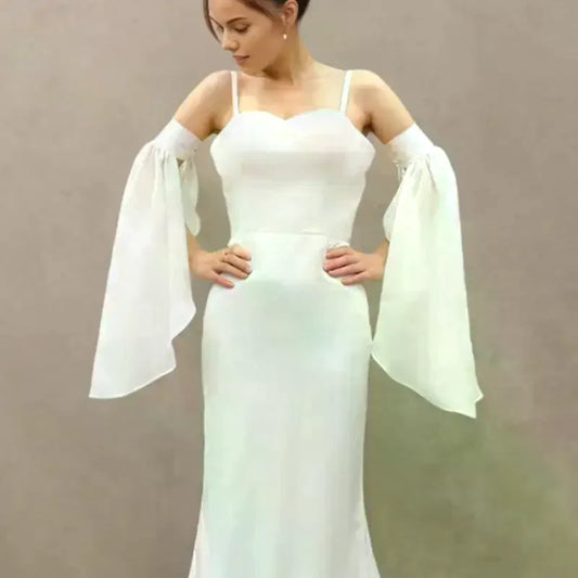 Women's Sheer Tulle Detachable Arm Sleeves | Wedding & Daily Wear Detachable Arm Sleeves Oasis Select