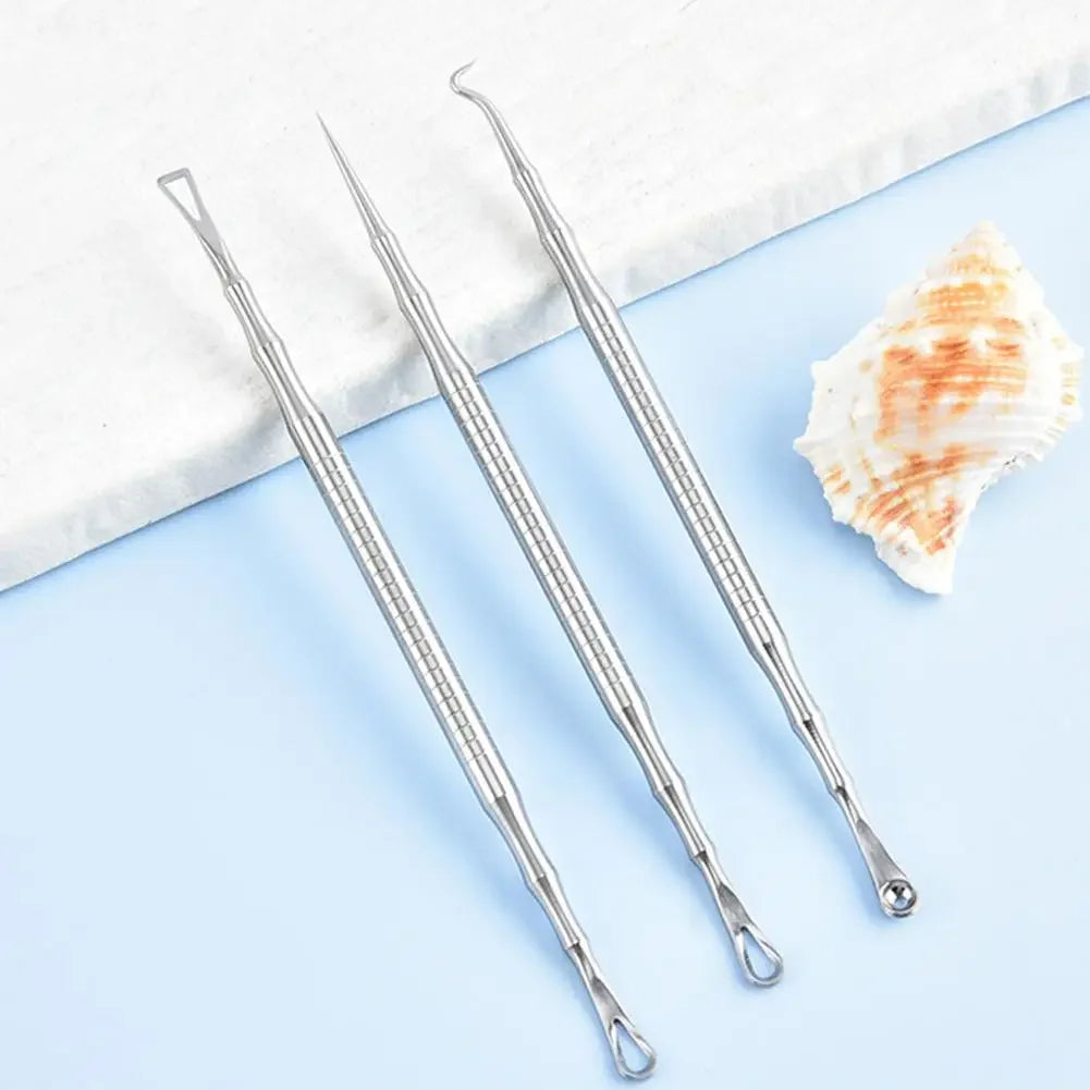 Stainless Steel Pimple Extractor & Blackhead Removal Tool Peaceful Pleasures Health and Wellness