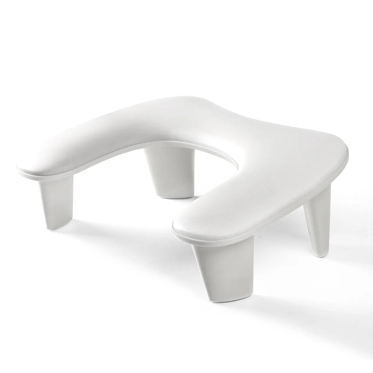 high-quality nail care pillow-style armrest support pad holder, suitable for nail art tables or nail salons. Peaceful Pleasures Health and Wellness WHITE