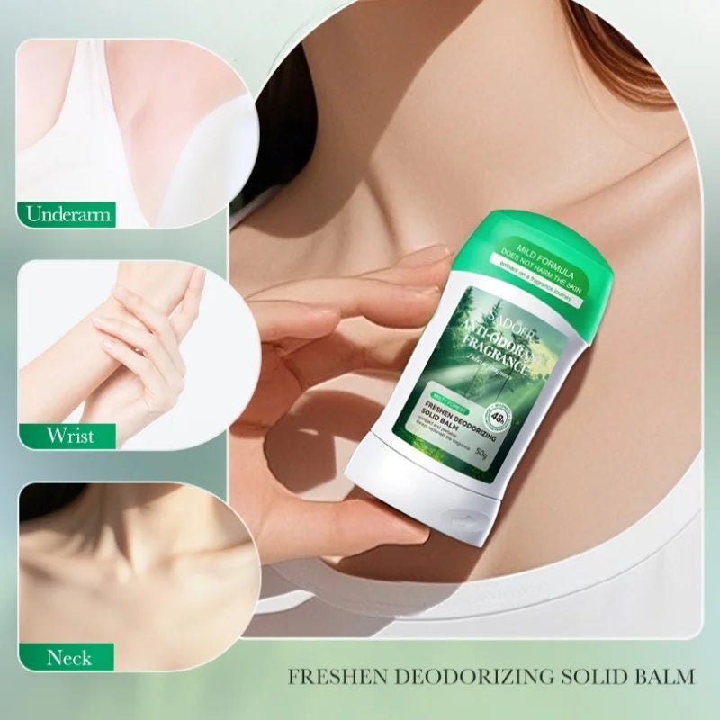 50g Fresh Deodorant Solid Stick – Unisex, All Skin Types
