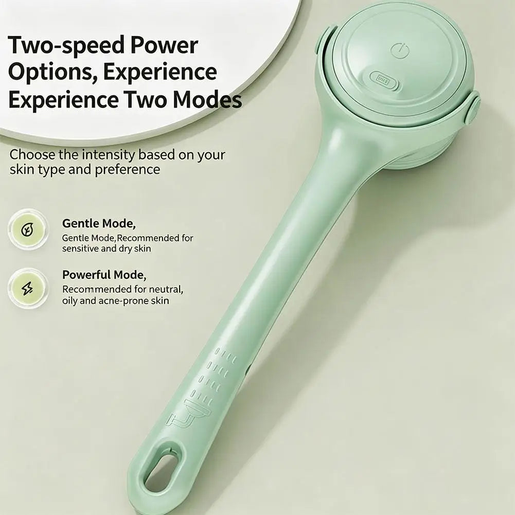 4-in-1 Electric Bath Brush – Waterproof Shower Body Scrubber