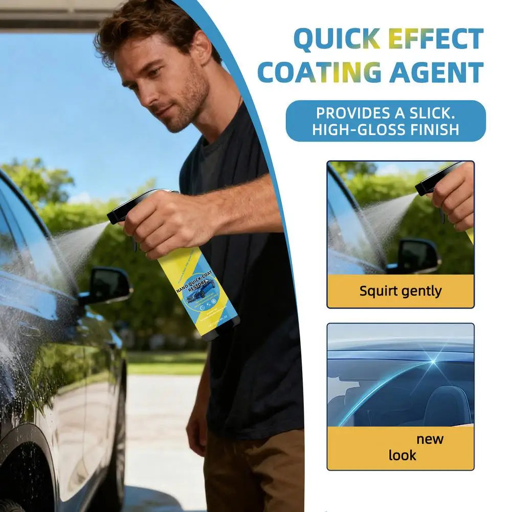 Nano Ceramic Coating Spray for Cars - Long Lasting Protection Peaceful Pleasures Health and Wellness