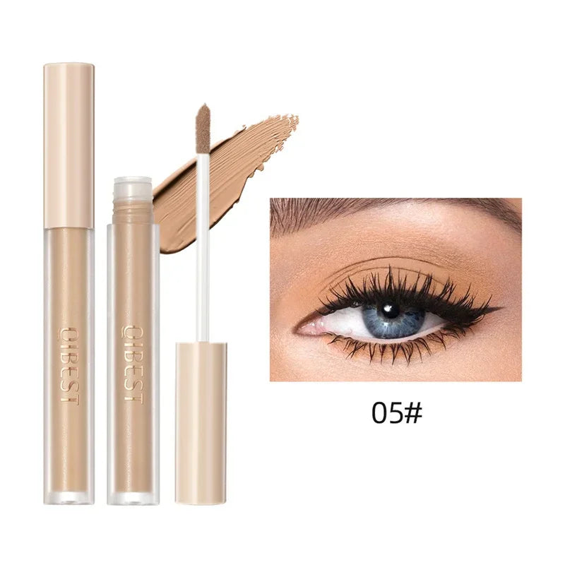 8-Color Matte Nude Liquid Eyeshadow | Waterproof & Long-Lasting