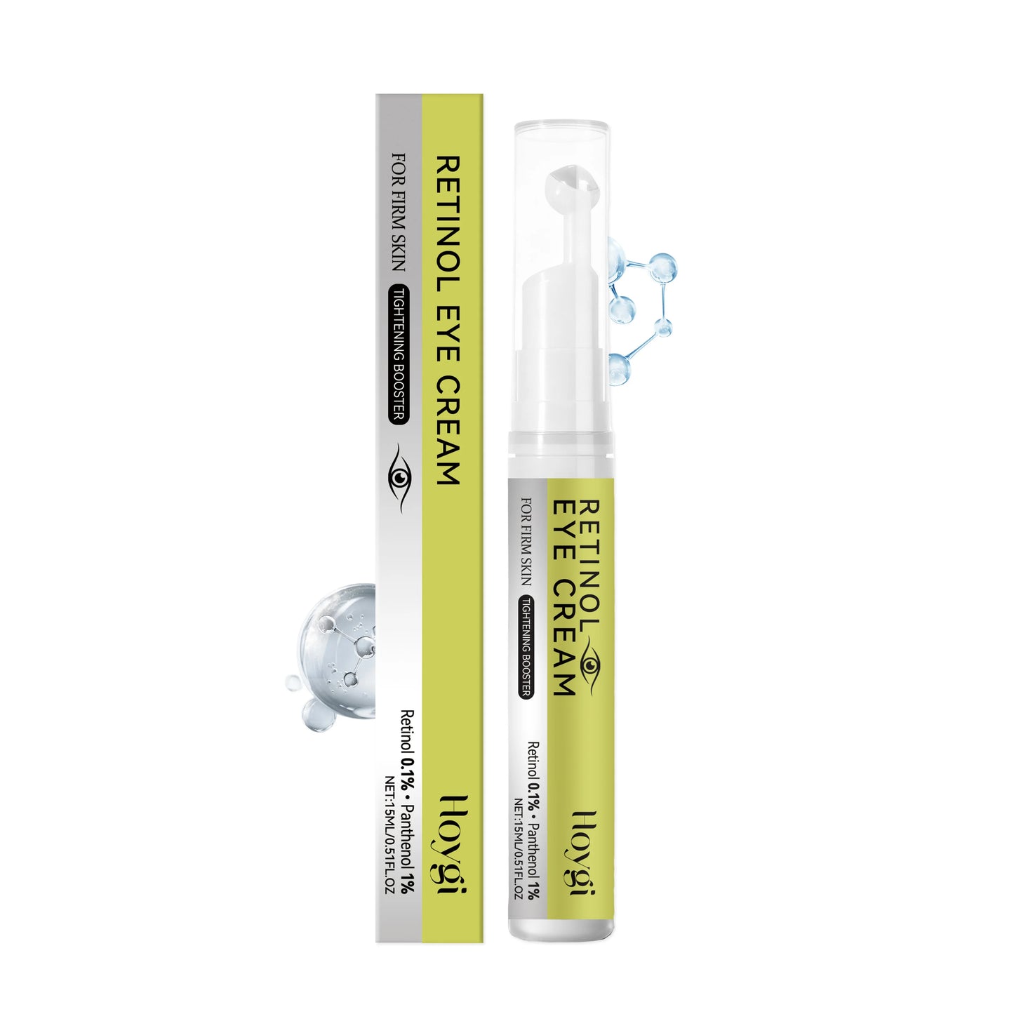Retinol Eye Care Set – Firming Cream & Serum for Dark Circles