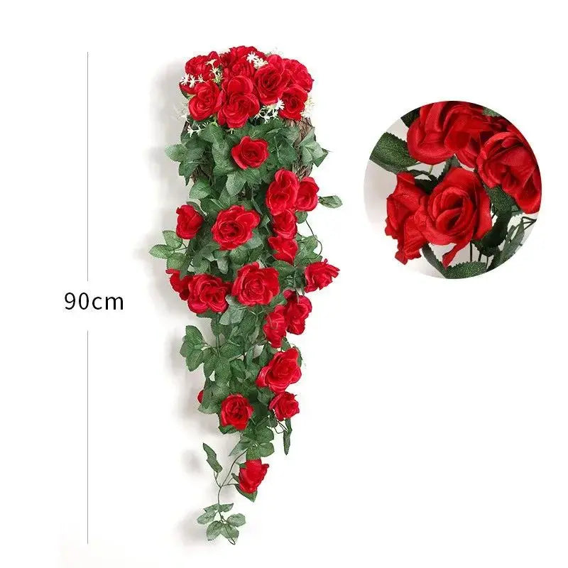 Artificial Rose Vine Garland – Wedding, Home & Garden Décor