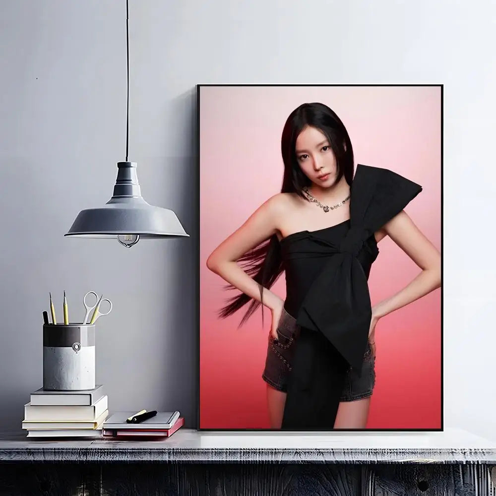 Kpop M-meovv HD Waterproof Self-Adhesive Wall Art Poster Wall Art Poster Peaceful Pleasures Health and Wellness