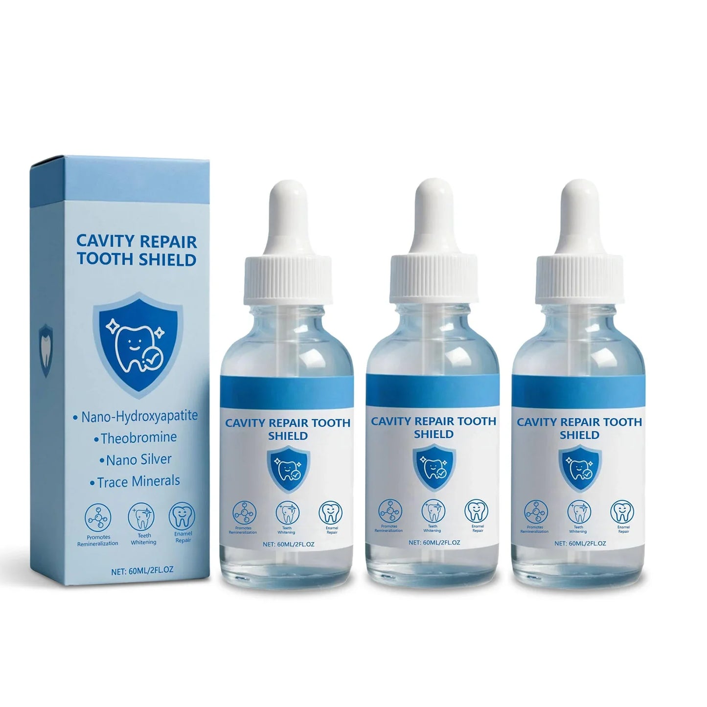 60ml Teeth Whitening Polish – Stain Remover & Enamel Care