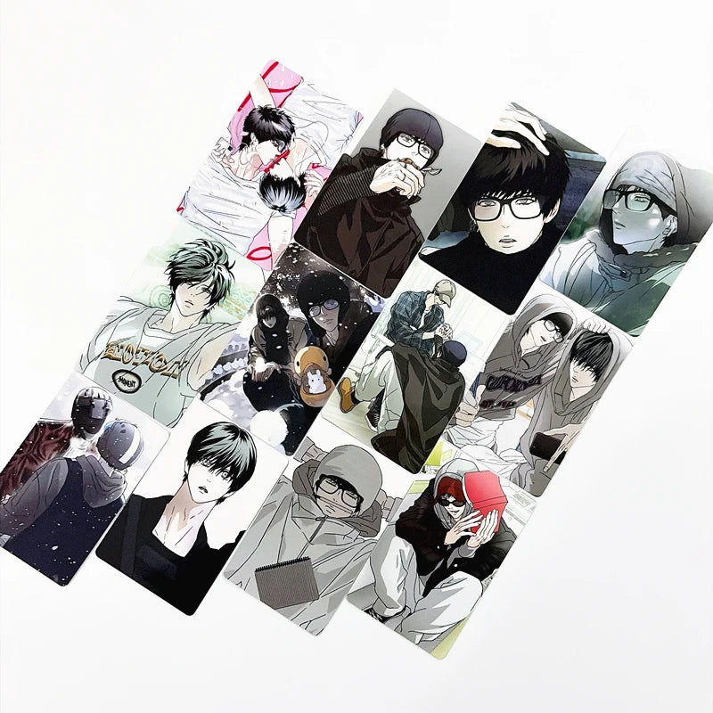 Korean BL Manhwa Happy Together Lomo Cards Photocard Manga Fans