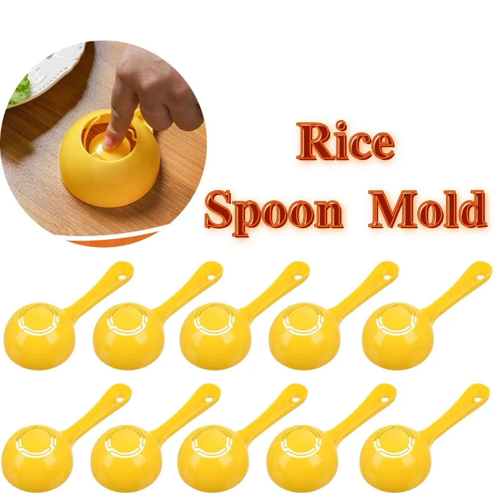Non-Stick Rice Scoop Mold – DIY Rice Ball Spoon Peaceful Pleasures Health and Wellness