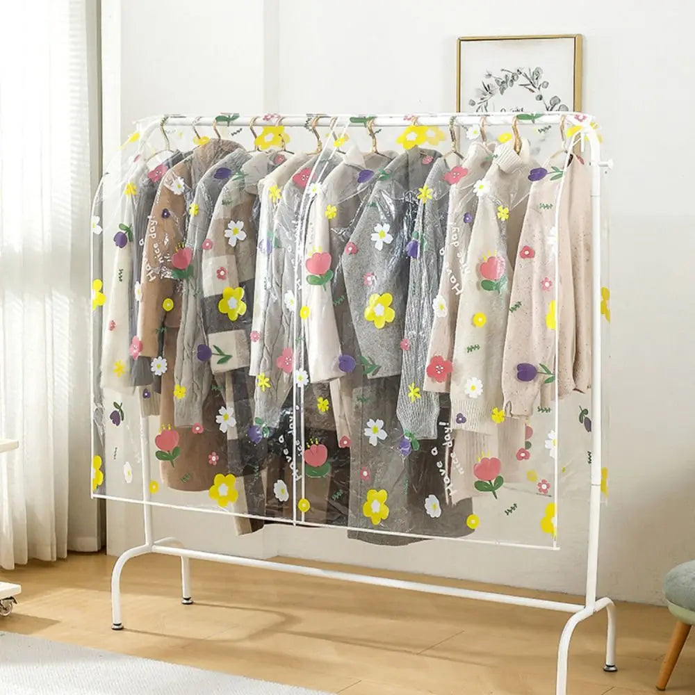 Waterproof Clothes Dust Cover | Hanging Closet Organizer Bags