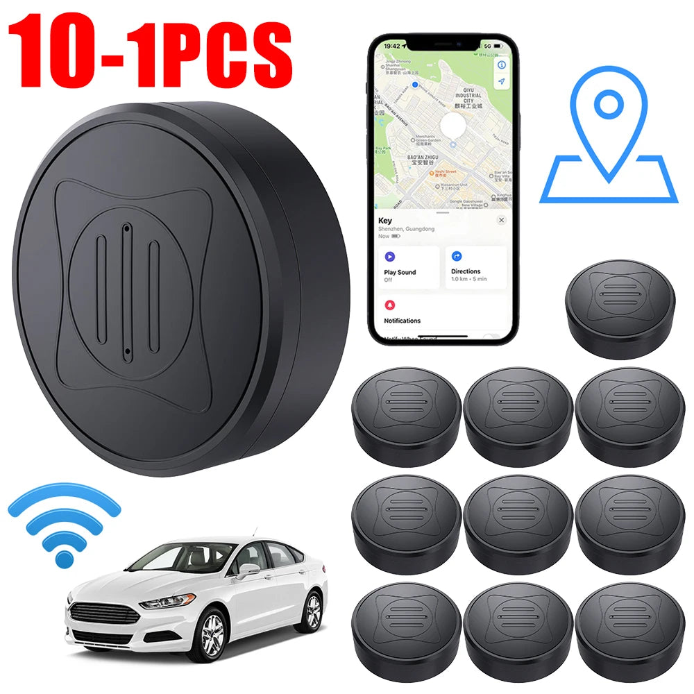 GF10 Mini GPS Tracker Magnetic Car Vehicle Tracking Device Anti-Theft Real-time Locator for Pet Kids Wallet Positioning Tracker Peaceful Pleasures Health and Wellness
