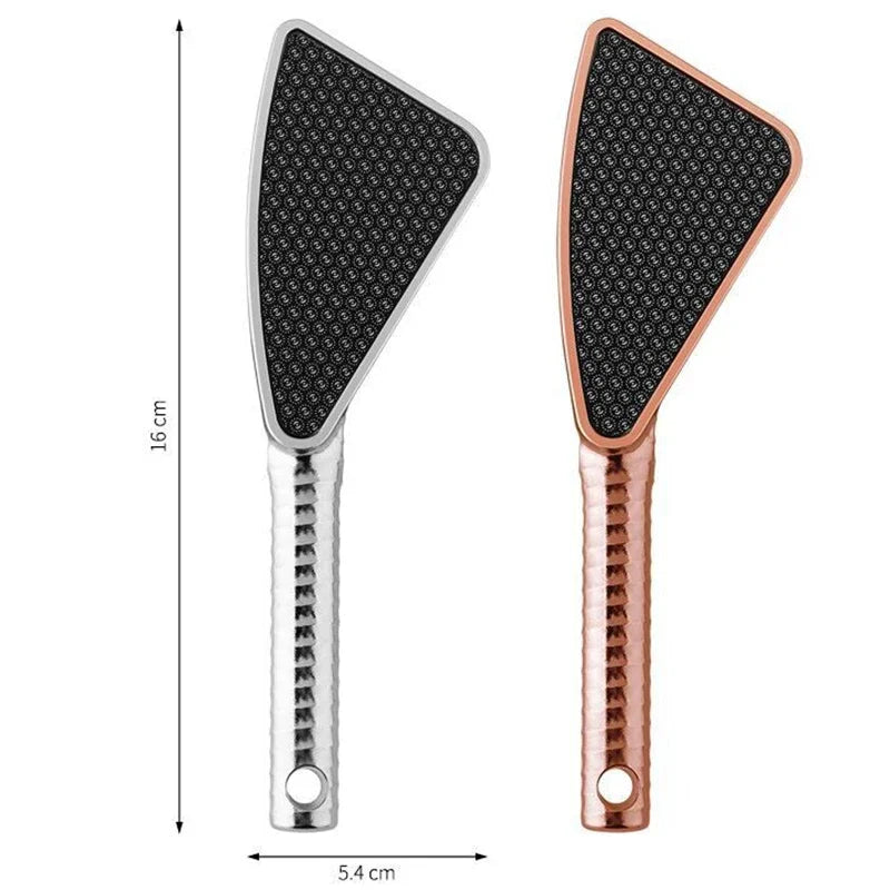 Nano Glass Double-Sided Foot Grinder | Stainless Steel Foot Rasp