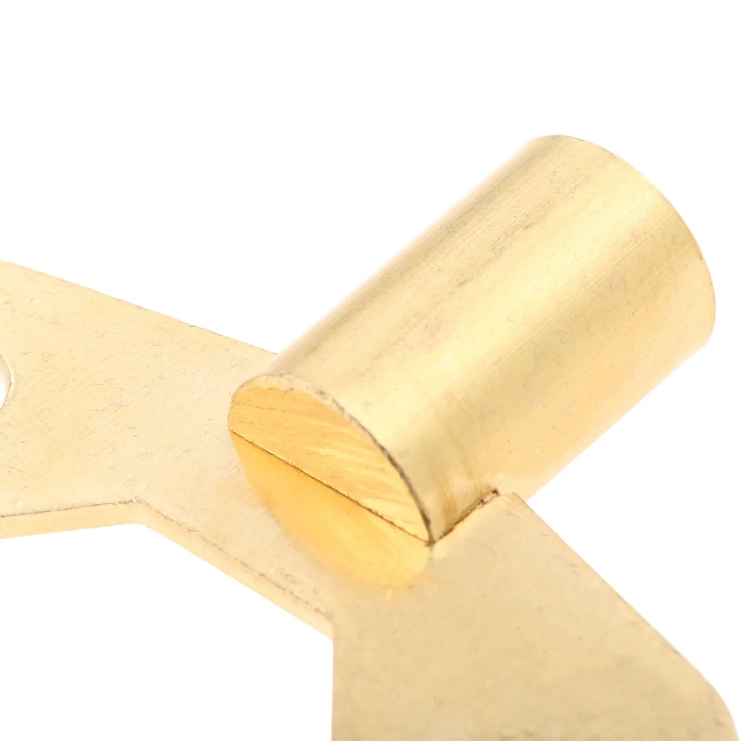 Brass Clock-Type Faucet Key | 7mm Square Spool Valve Tool