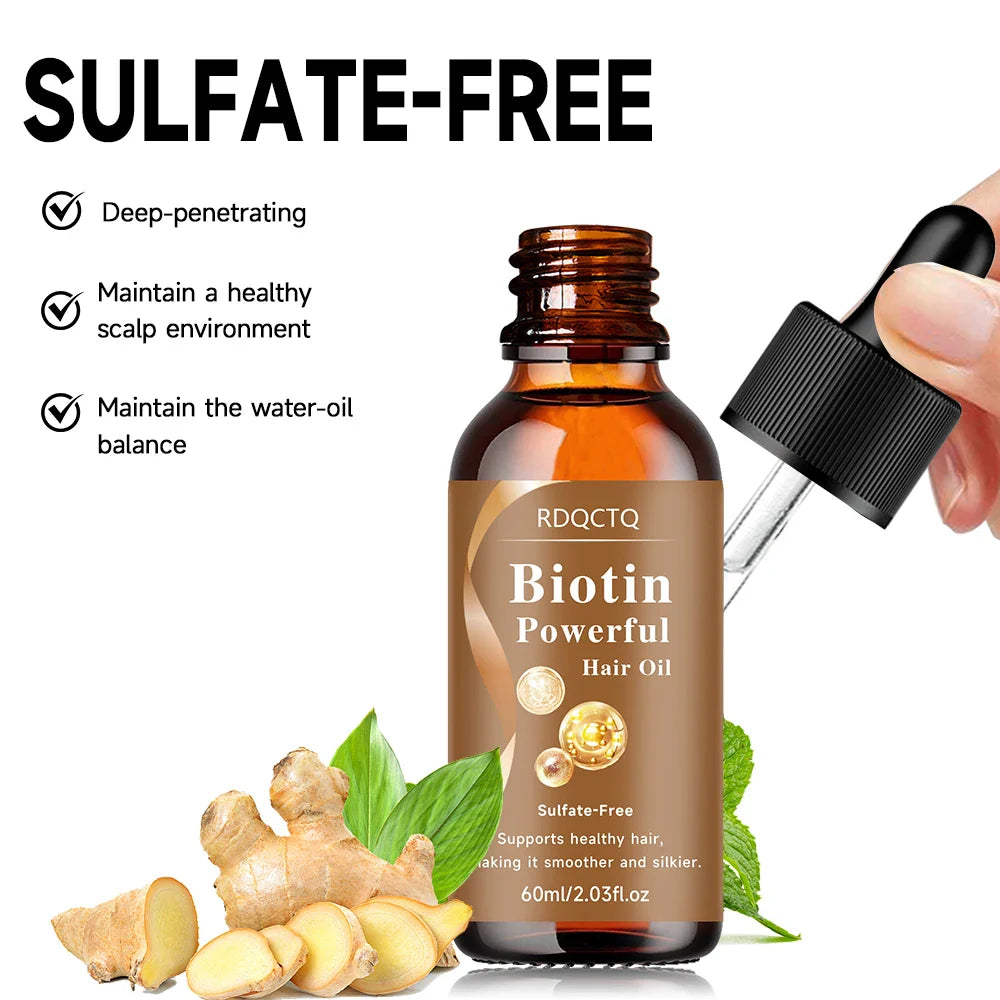 Biotin Hair Oil – Nourishing Treatment for Dry Hair