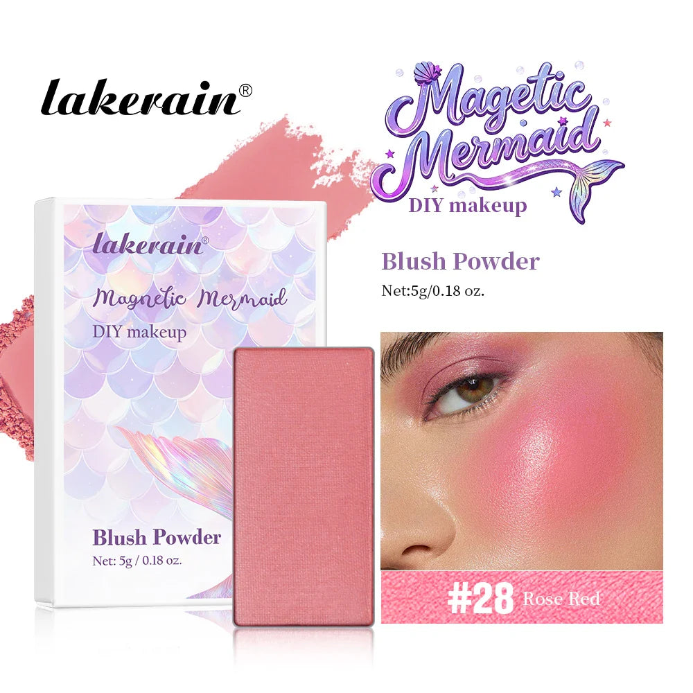 Lakerain Magnetic Mermaid DIY Eyeshadow Palette – 16 Shades