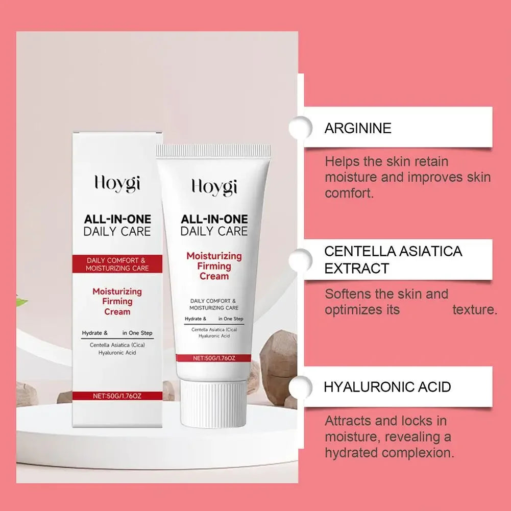 50ml Centella Moisturizing Cream Hyaluronic Acid Calming Shrink Pores Daily Nourishing Cream Strengthen Barrier Daily Skin Care Peaceful Pleasures Health and Wellness