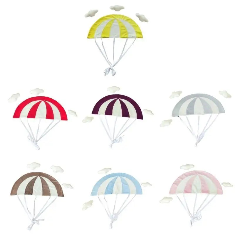 Newborn Cloud Parachute Photo Props Set | Baby Shower Gift