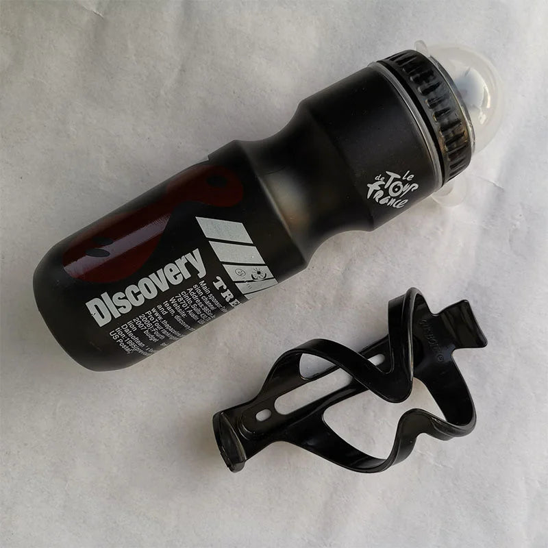750ml Bike Water Bottle with Cage Holder – Food-Grade Plastic