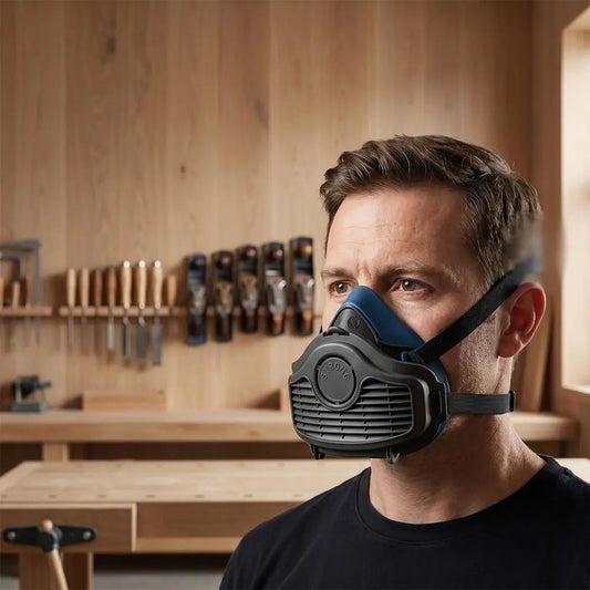 Reusable Silicone Half Face Dust Mask | Replaceable Filter Reusable Dust Mask Peaceful Pleasures Health and Wellness
