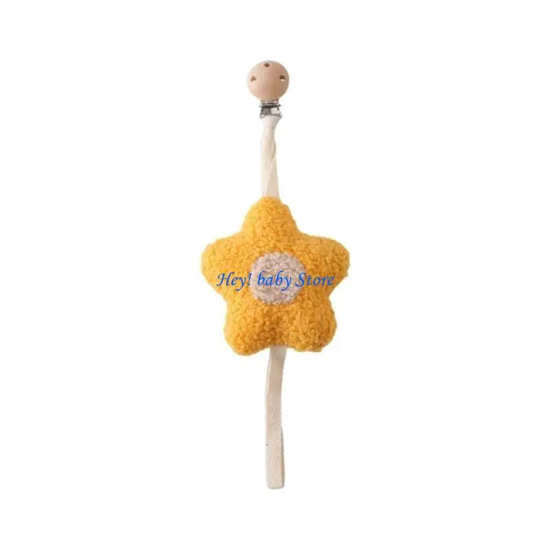 Cotton Pacifier Clip – Universal Baby Soother Holder Strap