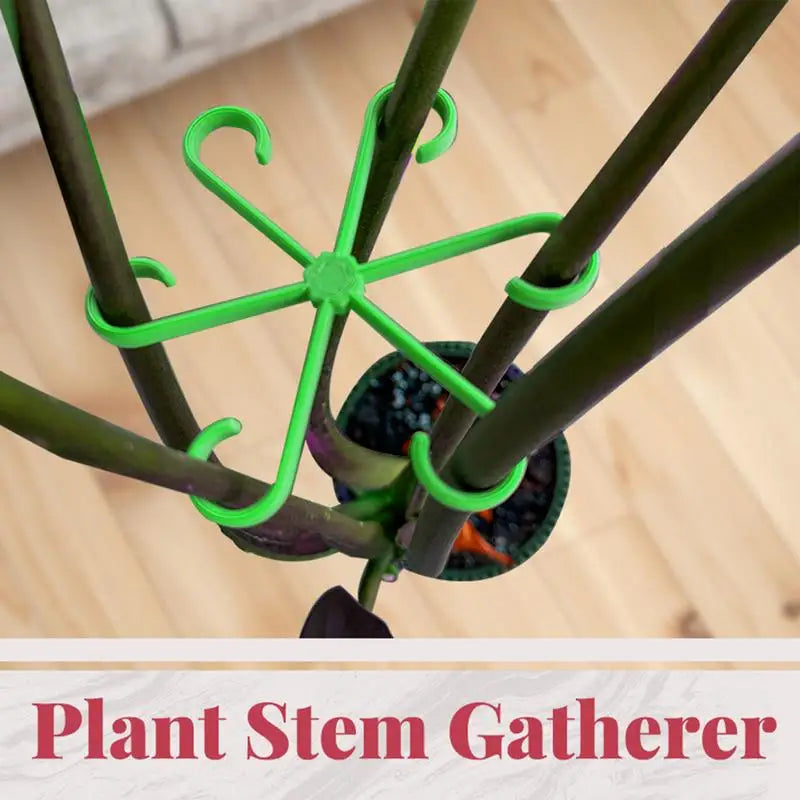 Plant Stem Support Reusable Plants Support Clips Garden Plants Accessories Flower Branches Stem Organizer Stand Fixing Clamp Peaceful Pleasures Health and Wellness
