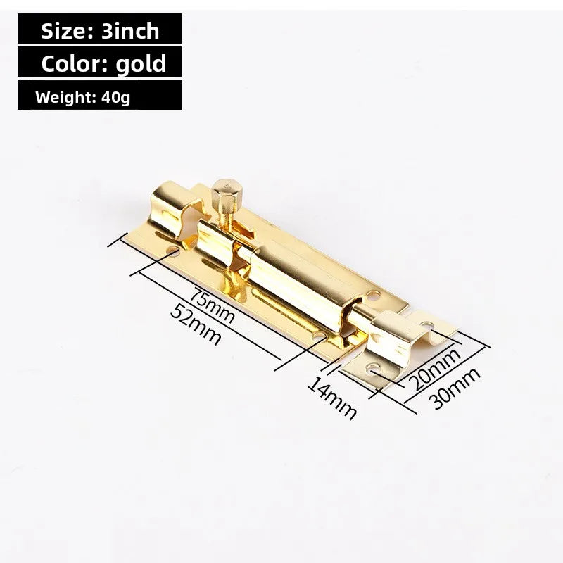 Aluminum Alloy Door Bolt Latch – Gate, Window & Home Lock