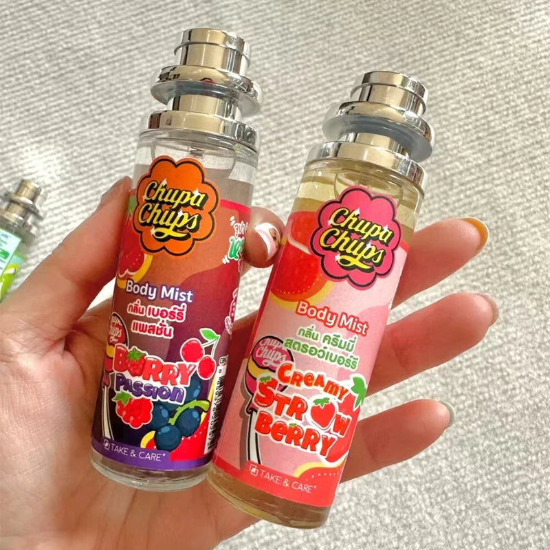 Fresh Fruit Fragrance Thai Strawberry Cantaloupe Grape Fragrance Lasting Summer Light Fragrance Deodorant New Perfume Spray 30ml Peaceful Pleasures Health and Wellness Strawberry fruity