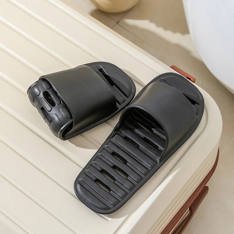 Foldable EVA Travel Slippers – Anti-Slip Quick-Dry Indoor Slides