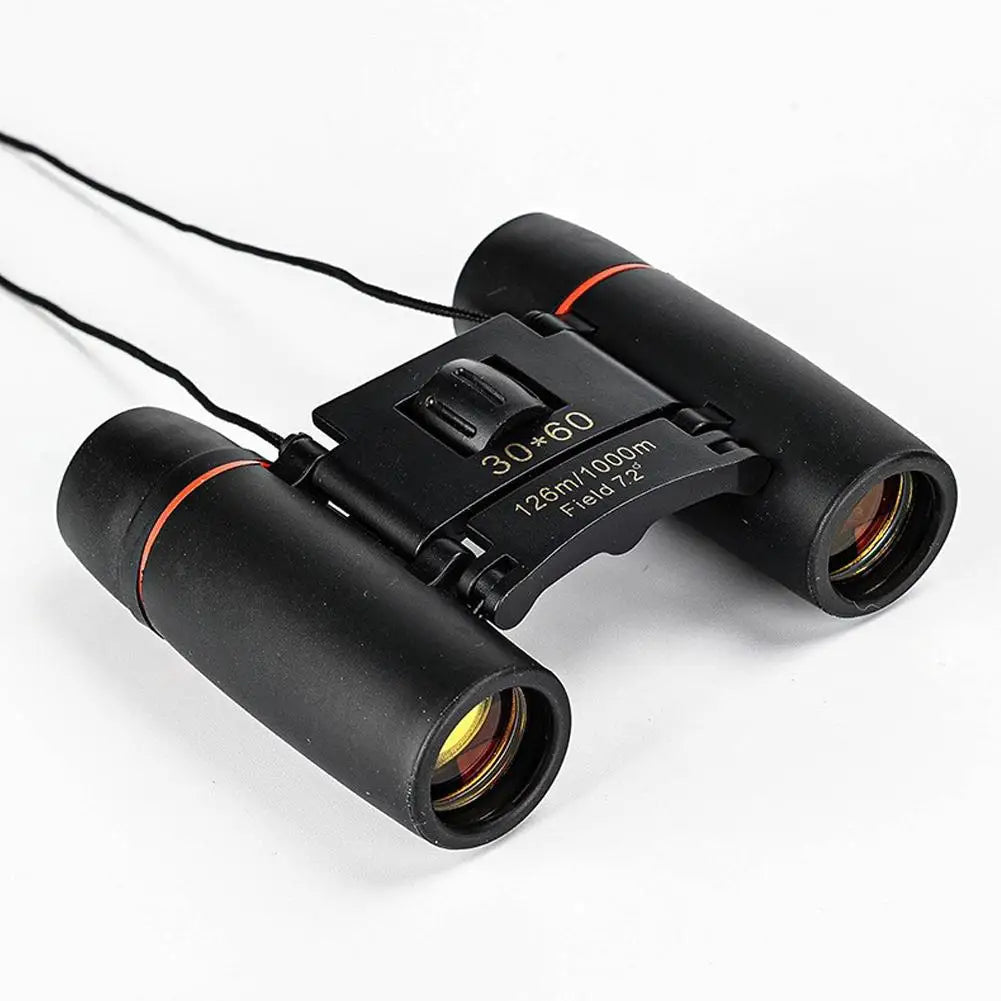 30x60 HD Folding Binoculars – Bird Watching & Camping