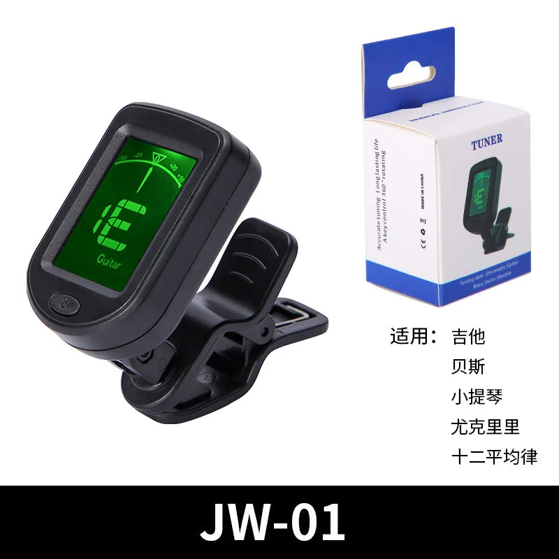 Acoustic Guitar Tuner LCD Chromatic Bass Violin Ukulele ENO ET-33