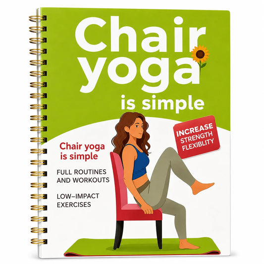 30-Day Chair Yoga Weight Management Guide 60 Easy Exercises Beginners Peaceful Pleasures Health and Wellness A5