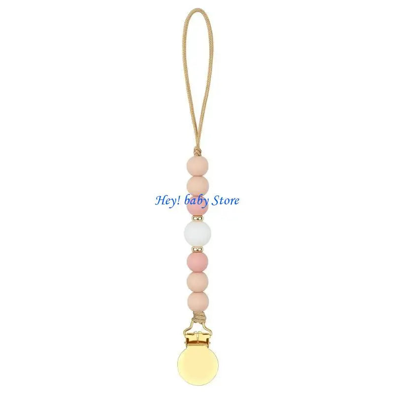 Baby Pacifier Clip Chain | Silicone Dummy Holder & Soother Strap