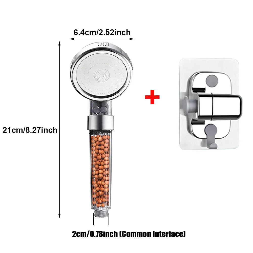 VILOYI Filtered Handheld Shower Head – High Pressure Water Saving