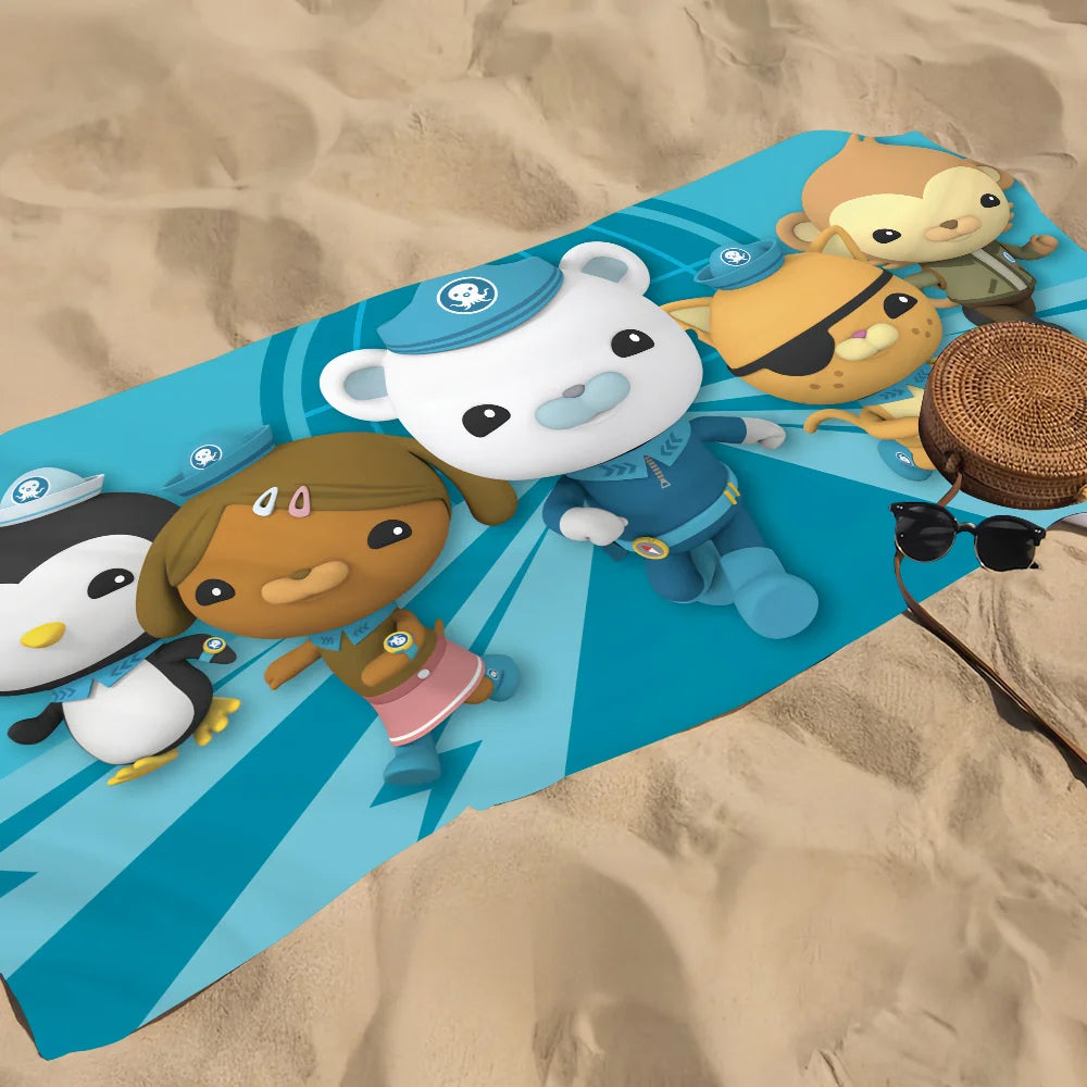Octonauts Quick-Dry Kids Beach Towel | Pool, Travel & Gym