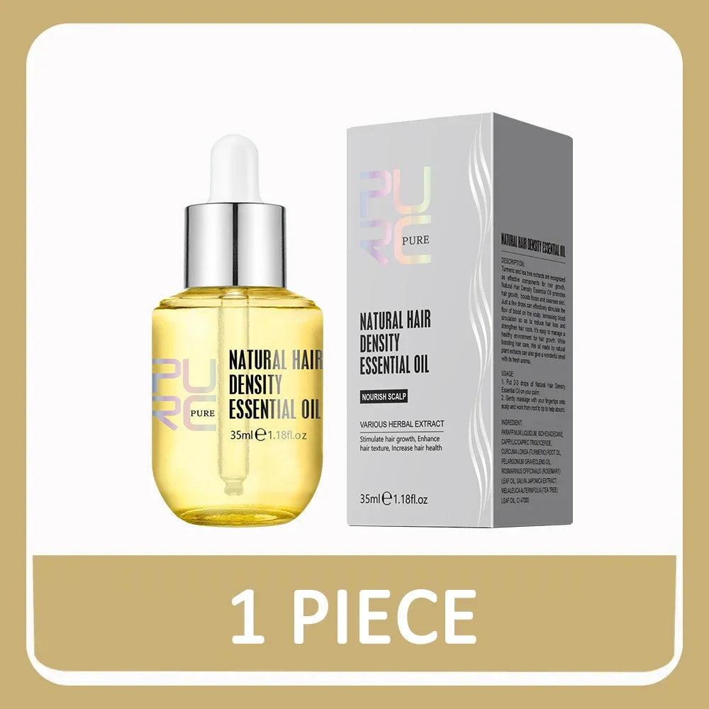 PURC Ginger Hair Oil – Nourish, Smooth & Repair Dry Hair 35ml