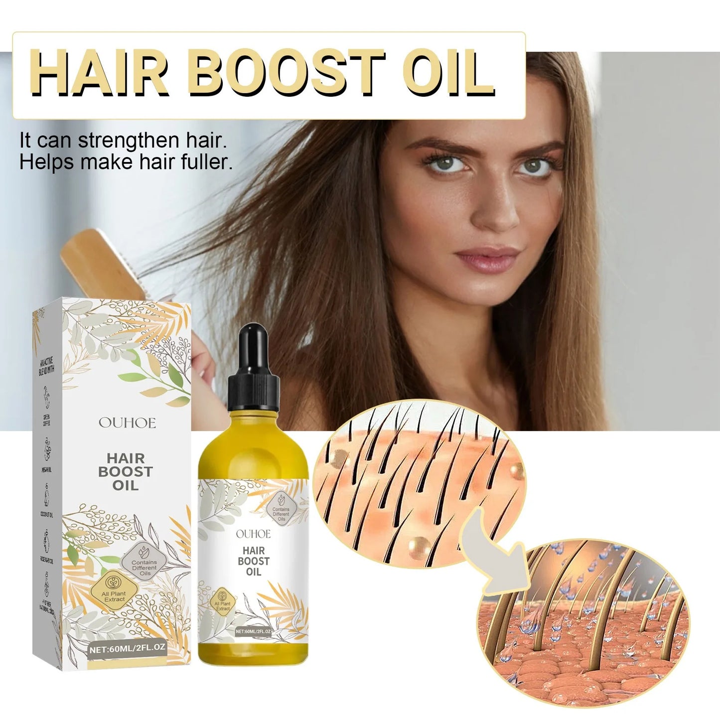 Rosemary Hair Growth Serum | Anti Hair Loss Scalp Oil