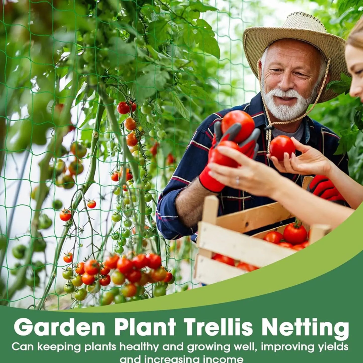 Plant Trellis Netting | Climbing Plants Vertical Garden Support Net