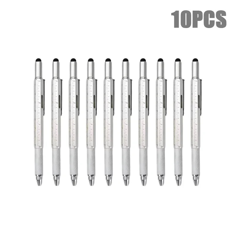 7-in-1 Stylus Pen | Screwdriver, Ruler, Level & Ballpoint
