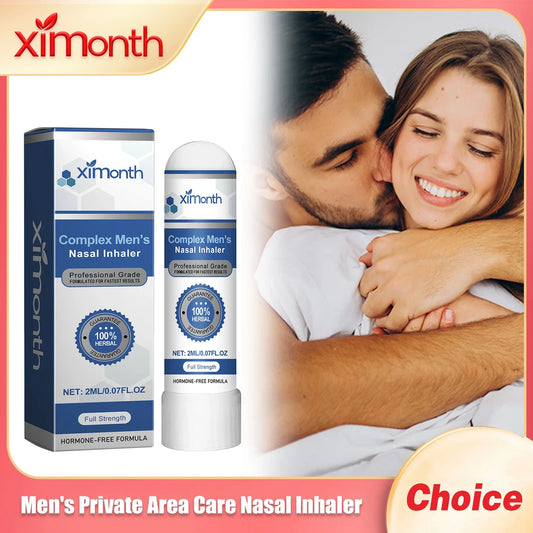 Men's Maca Energizing Nasal Inhaler Stick – Vitality Boost 2ml Men's Nasal Inhaler Oasis Select
