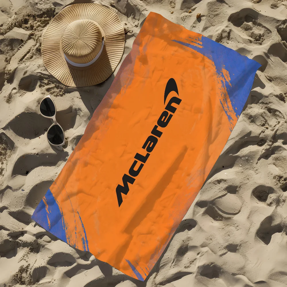 McLaren Racing Logo Quick-Dry Sports Beach Towel | Multi-Size
